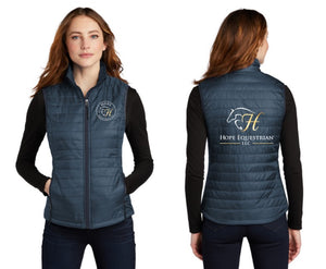 Hope Equestrian - Port Authority® Packable Puffy Vest (Ladies & Men's)
