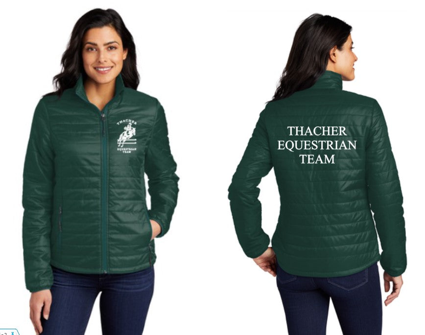 Thacher Equestrian Team - Port Authority® Packable Puffy Jacket