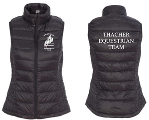 Thacher Equestrian Team - Weatherproof - 32 Degrees Packable Down Vest