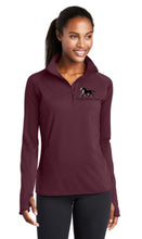 Load image into Gallery viewer, Peaceful Pastures Farms - Sport-Tek® Sport-Wick® Stretch 1/2-Zip Pullover (Ladies &amp; Men&#39;s)