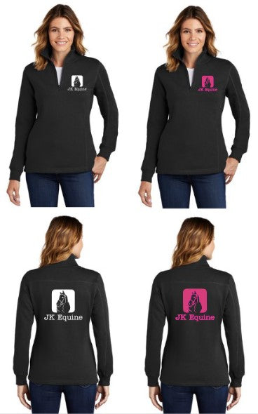 JK Equine - Sport-Tek® 1/4-Zip Sweatshirt (Ladies & Men's)
