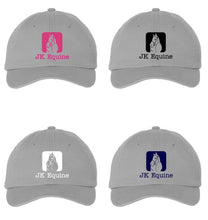 Load image into Gallery viewer, JK Equine - Classic Unstructured Baseball Cap (Small Fit &amp; Regular)