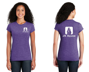 JK Equine - Gildan Softstyle® Ladies' T-Shirt - Screen Printed
