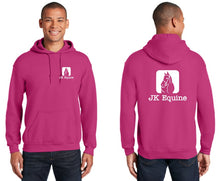 Load image into Gallery viewer, JK Equine - Gildan - Heavy Blend™ Hooded Sweatshirt (Youth/Adult) - Screen Printed