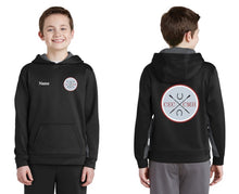 Load image into Gallery viewer, CEC/CMH - Sport-Tek® Sport-Wick® Fleece Colorblock Hooded Pullover (Ladies, Men&#39;s, Youth)
