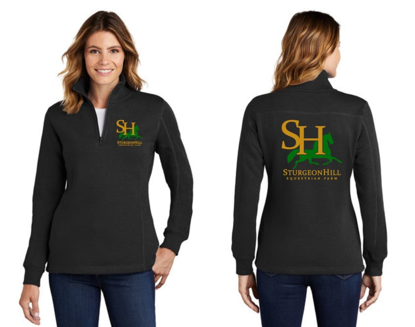 SHEF - Sport-Tek® Ladies 1/4-Zip Sweatshirt