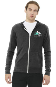 Gainey Agency - BELLA+CANVAS ® Unisex Triblend Full-Zip Lightweight Hoodie