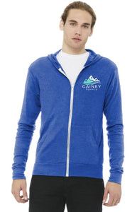 Gainey Agency - BELLA+CANVAS ® Unisex Triblend Full-Zip Lightweight Hoodie