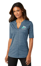 Load image into Gallery viewer, Gainey Agency - Port Authority ® Ladies Stretch Heather Open Neck Top