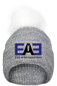 EAE - Faux Fur Pom Beanie