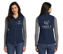 Load image into Gallery viewer, Lucky C Stables - Port Authority® Core Soft Shell Vest (Men&#39;s &amp; Ladies)