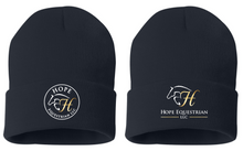 Load image into Gallery viewer, Hope Equestrian - Sportsman - 12&quot; Knit Beanie (POM &amp; NO POM)