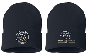Hope Equestrian - Sportsman - 12" Knit Beanie (POM & NO POM)