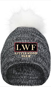 LWF - Faux Fur Pom Beanie