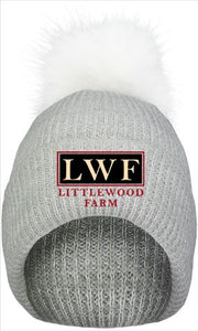 LWF - Faux Fur Pom Beanie