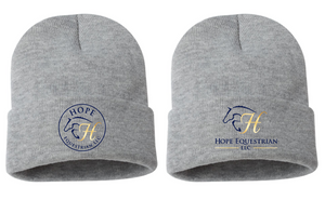 Hope Equestrian - Sportsman - 12" Knit Beanie (POM & NO POM)