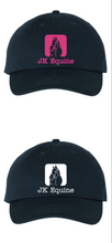 Load image into Gallery viewer, JK Equine - Classic Unstructured Baseball Cap (Small Fit &amp; Regular)