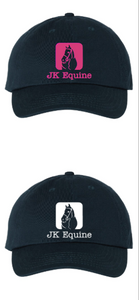 JK Equine - Classic Unstructured Baseball Cap (Small Fit & Regular)