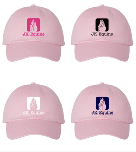 JK Equine - Classic Unstructured Baseball Cap (Small Fit & Regular)