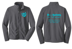 Hoofprints on the Heart - Port Authority® Youth Value Fleece Jacket