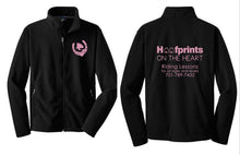 Load image into Gallery viewer, Hoofprints on the Heart - Port Authority® Youth Value Fleece Jacket