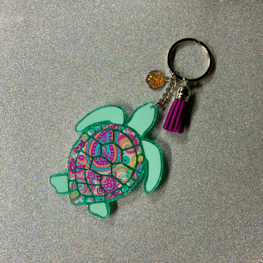 Sea Turtle Keychain