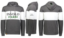 Load image into Gallery viewer, Involo Farm - Varsity Fleece Colorblocked Hooded Sweatshirt