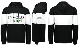 Involo Farm - Varsity Fleece Colorblocked Hooded Sweatshirt