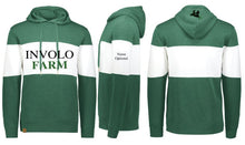 Load image into Gallery viewer, Involo Farm - Varsity Fleece Colorblocked Hooded Sweatshirt