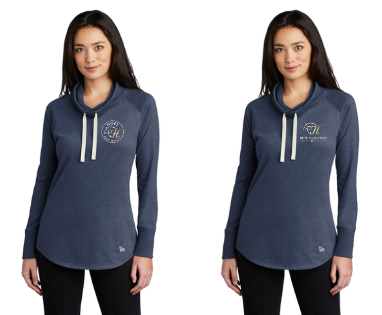 Hope Equestrian - New Era ® Ladies Sueded Cotton Blend Cowl Tee