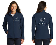 Load image into Gallery viewer, Lucky C Stables - Port Authority® Core Soft Shell Jacket (Men&#39;s Ladies, Youth)