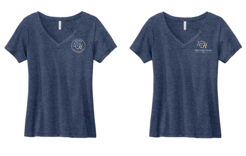 Hope Equestrian -Volunteer Knitwear™ Women’s Daily V-Neck Tee