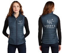 Load image into Gallery viewer, Lucky C Stables - Port Authority® Packable Puffy Vest (Ladies &amp; Men&#39;s)
